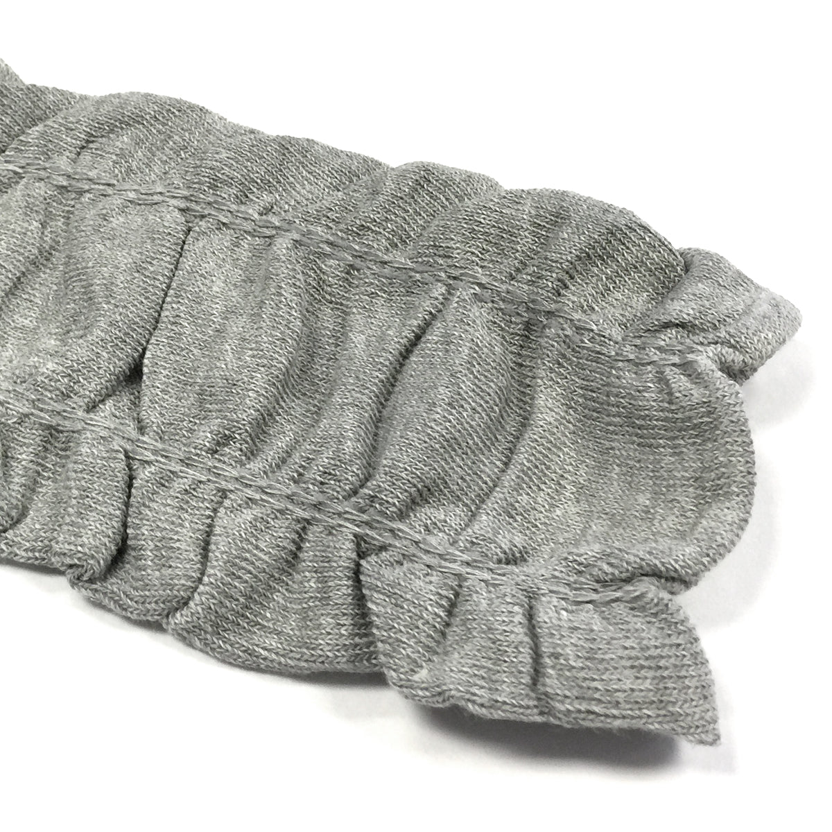 Wrapables Ruffle Leg Warmers for Toddler, Gray