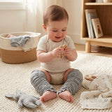 Wrapables Ruffle Leg Warmers for Toddler, Gray