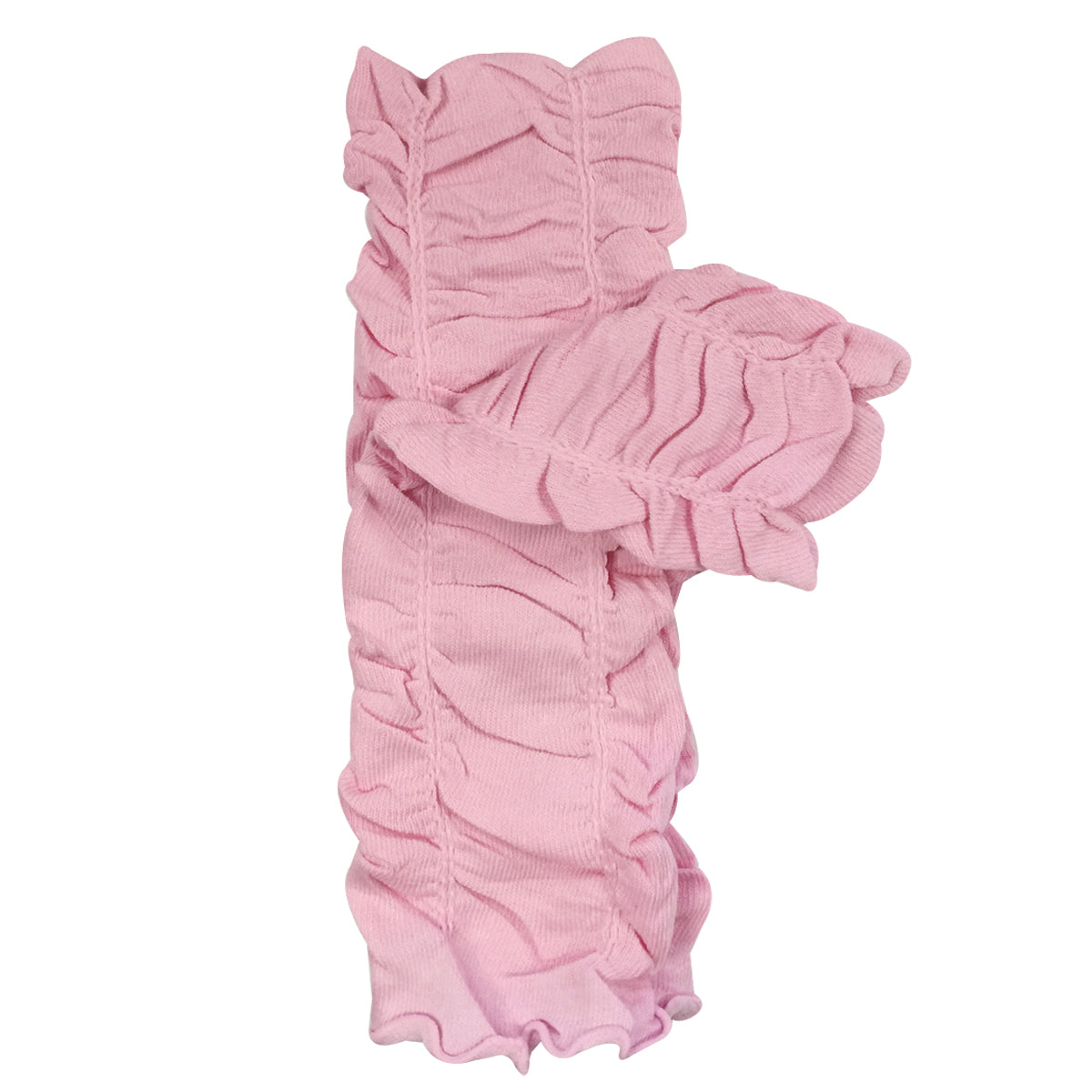 Wrapables Ruffle Leg Warmers for Toddler, Pink