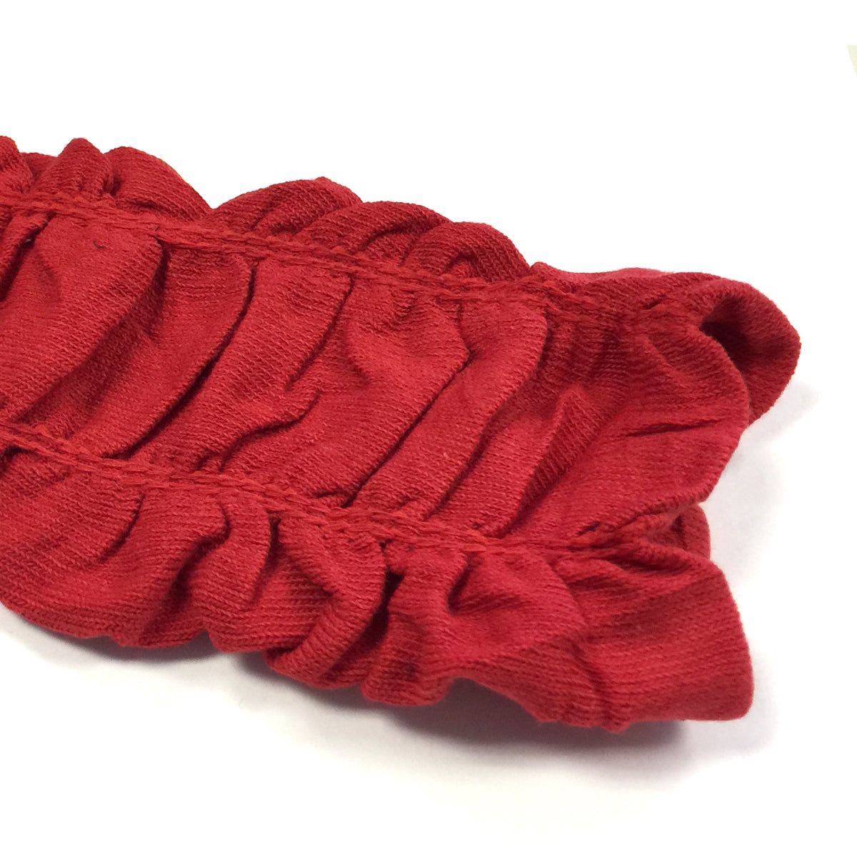 Wrapables Ruffle Leg Warmers for Toddler,Red