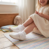 Wrapables Lil Miss Daisy Double Layer Lace Ruffle Socks, Set of 2 (8-10)