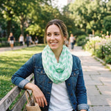 Wrapables Women's Light Weight Chevron Infinity Scarf