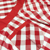 Wrapables Adjustable Flirty Hostess Christmas Apron, Red Gingham