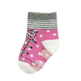 Wrapables Playful Sneakers and Sweet Mary Jane Non-Skid Socks (Set of 6), SET1