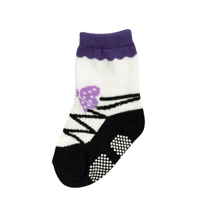 Wrapables Cutie Pie Mary Jane Non-Skid Socks (Set of 6), Set 1