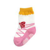 Wrapables Cutie Pie Mary Jane Non-Skid Socks (Set of 6), Set 1