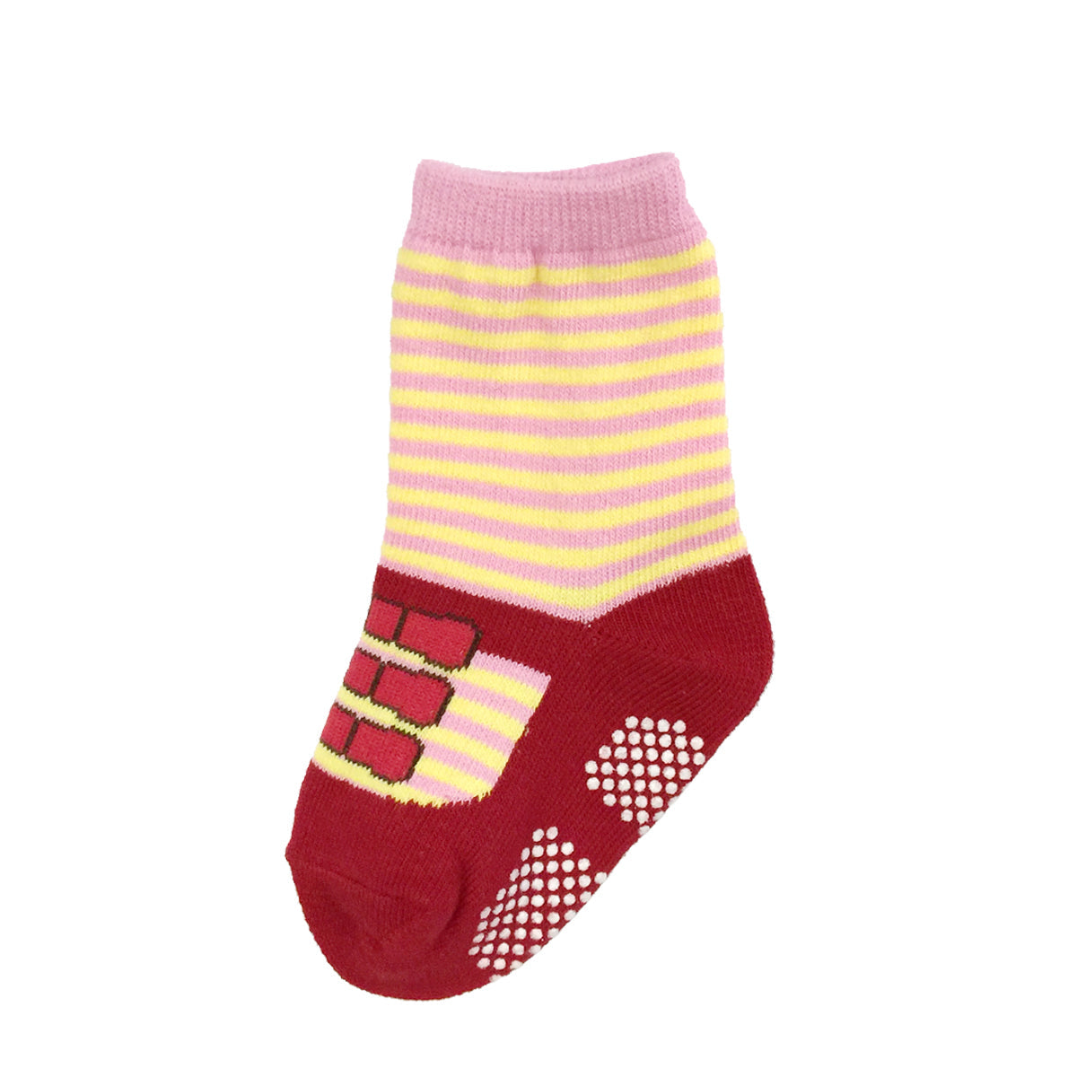 Wrapables Cutie Pie Mary Jane Non-Skid Socks (Set of 6), Set 1