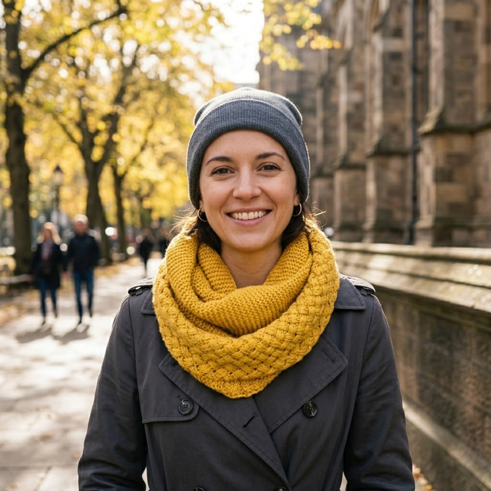 Wrapables Trendy Winter Warm Knit Infinity Scarf