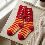 Wrapables Boys Casual Scrunch Socks (Set of 6), Set 1