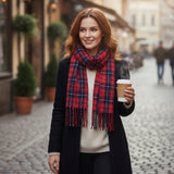 Wrapables Winter Warm Plaid Long Scarf Wrap