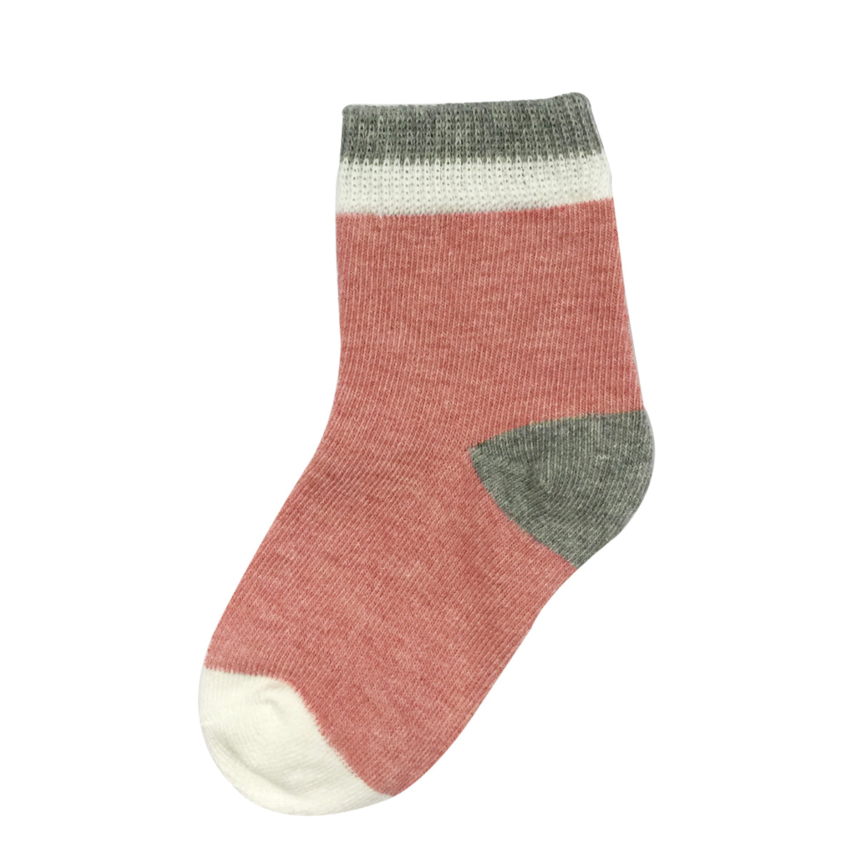 Wrapables Casual Cute Socks for Baby (Set of 4), Berry Pink