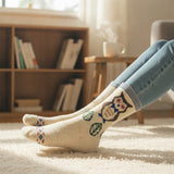 Wrapables Thick Rabbit Hair Wool Crew Socks (Set of 6)