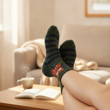 Wrapables Thick Rabbit Hair Wool Crew Socks (Set of 6)