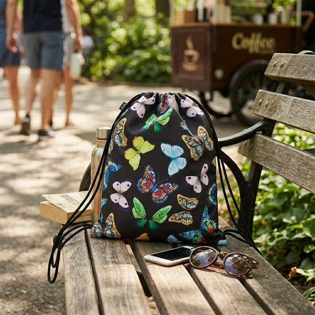 LOQI Wild Butterflies Backpack
