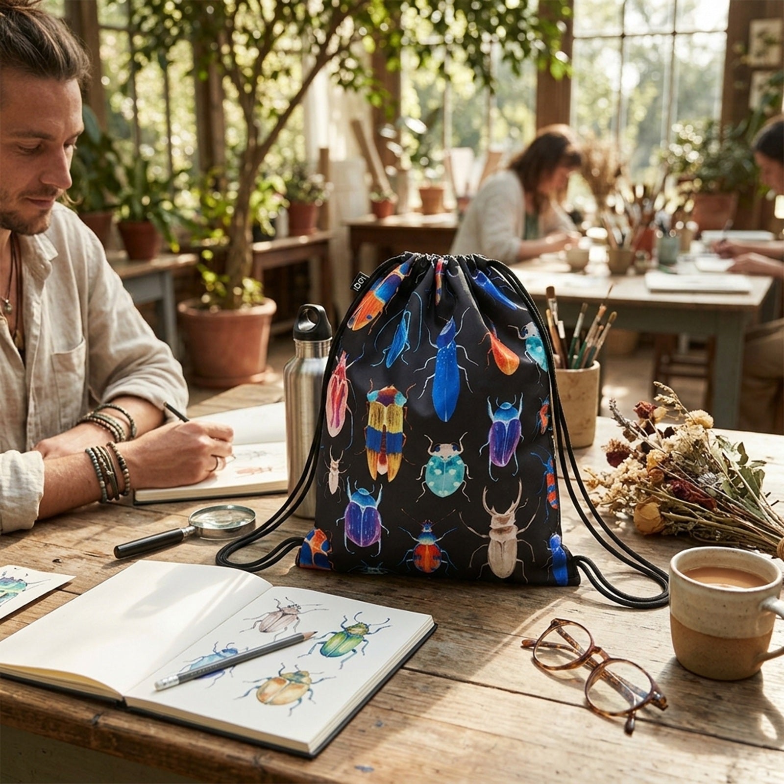 LOQI Wild Insects Backpack