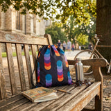 LOQI Geometric Circle Backpack