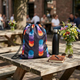 LOQI Geometric Circle Backpack