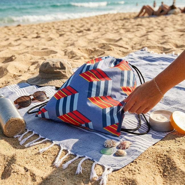 LOQI Geometric Cube Backpack