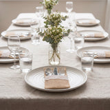 Wrapables Burlap with Lace Cutlery Holder for Rustic Weddings (Set of 10)