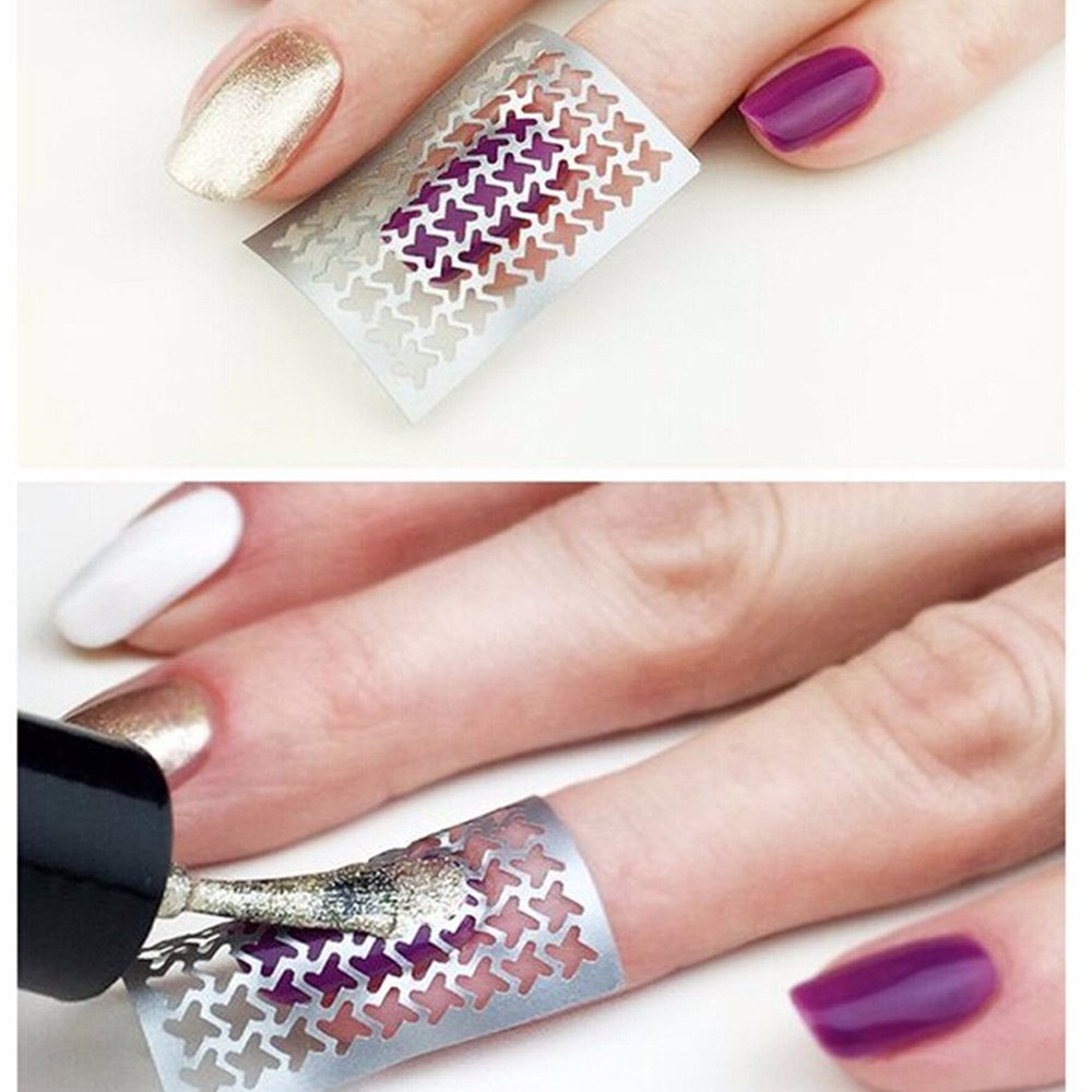 Wrapables 24 Designs Holographic Manicure Nail Art