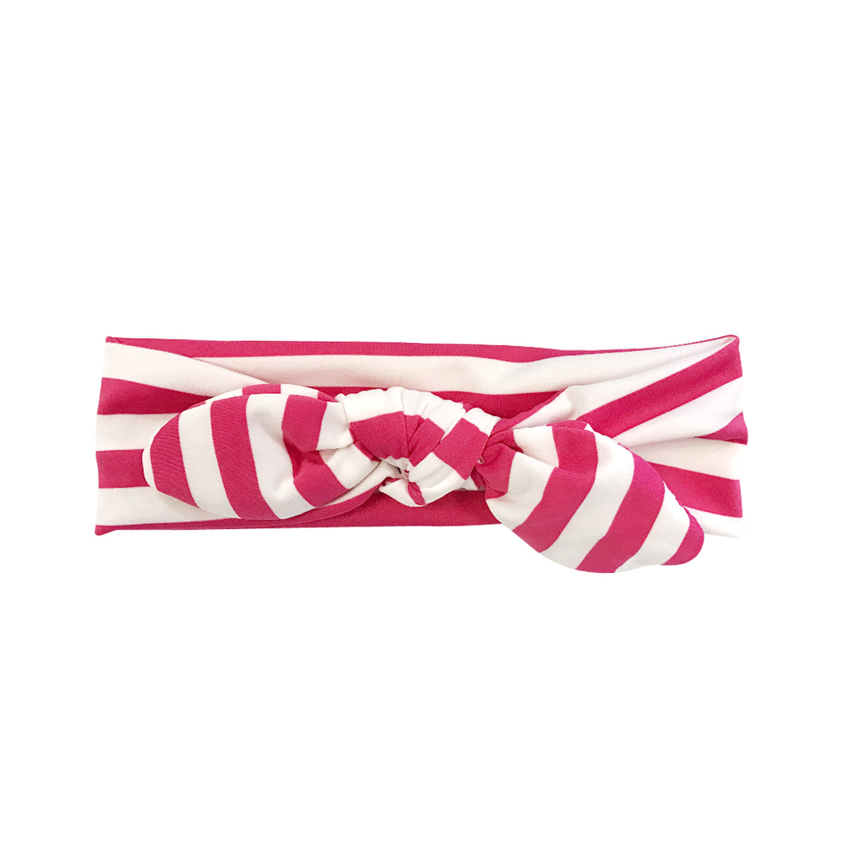 Wrapables Girls Boho Knotted Headband Headwrap (Set of 4), Pretty in Pink