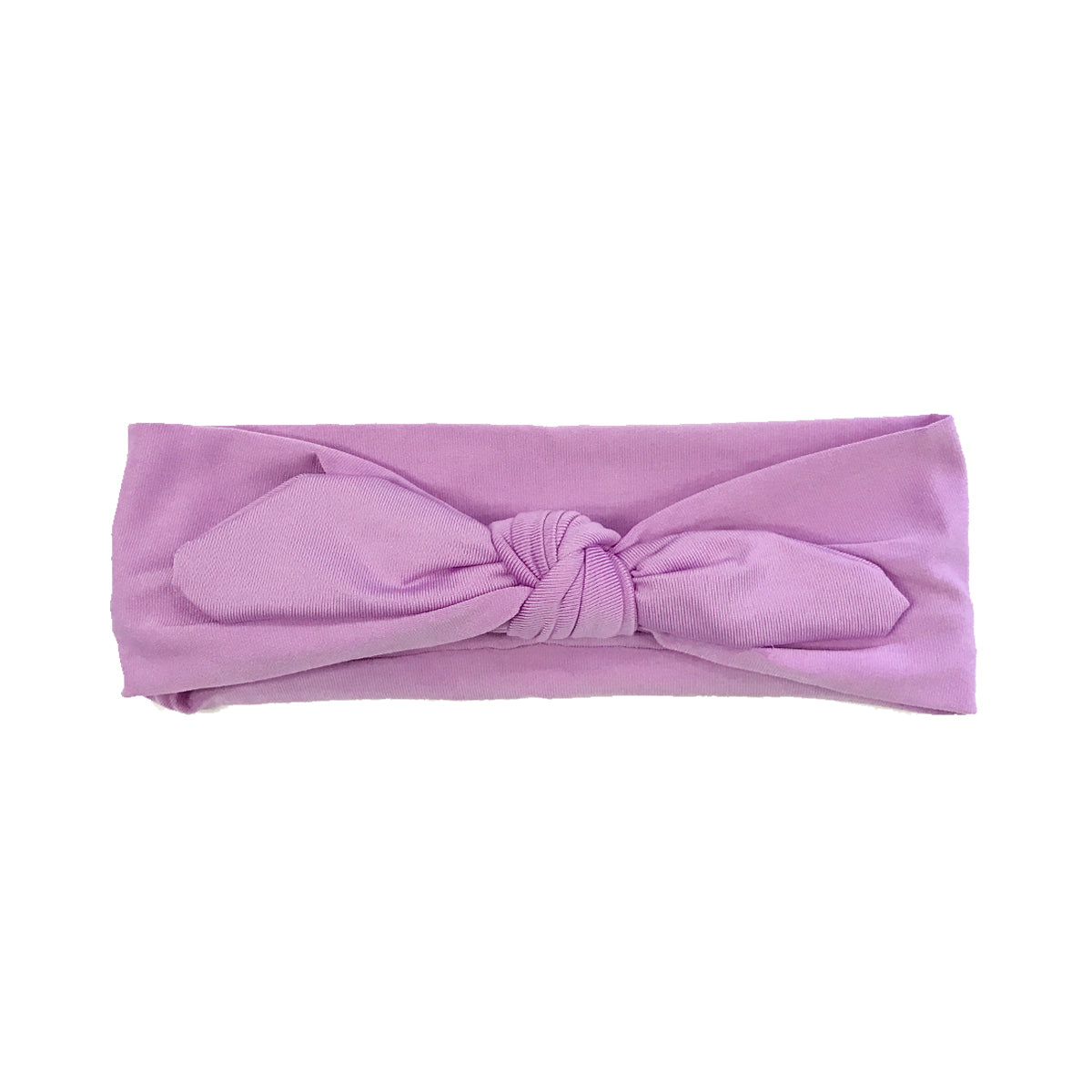 Wrapables Girls Boho Knotted Headband Headwrap (Set of 4), Purple Passion