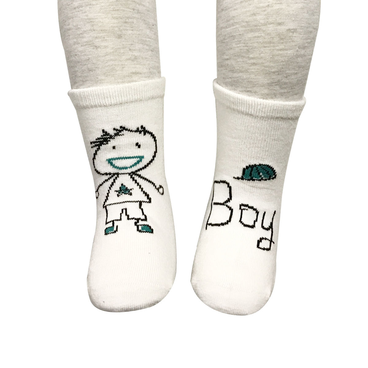 Wrapables Adorable Pets Baby Socks (Set of 5), Boy