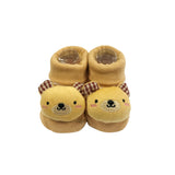 Wrapables Cute 3D Cartoon Anti-Skid Baby Booties Sock Slipper Shoes (Set of 6), 3D Cartoon