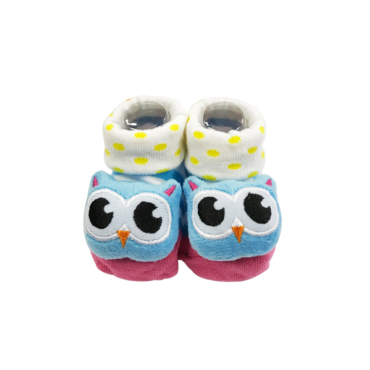 Wrapables Cute 3D Cartoon Anti-Skid Baby Booties Sock Slipper Shoes (Set of 6), 3D Cartoon