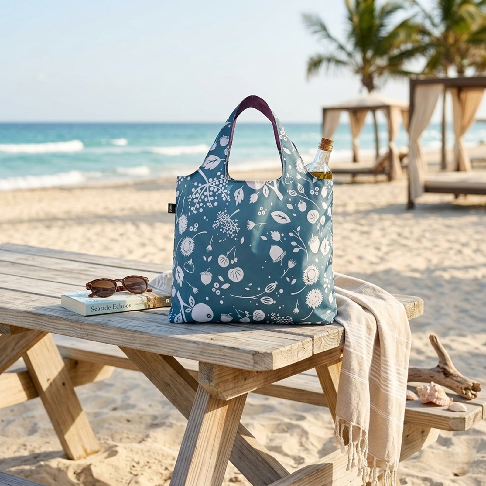 LOQI Seed Ash Reusable Shopping Bag
