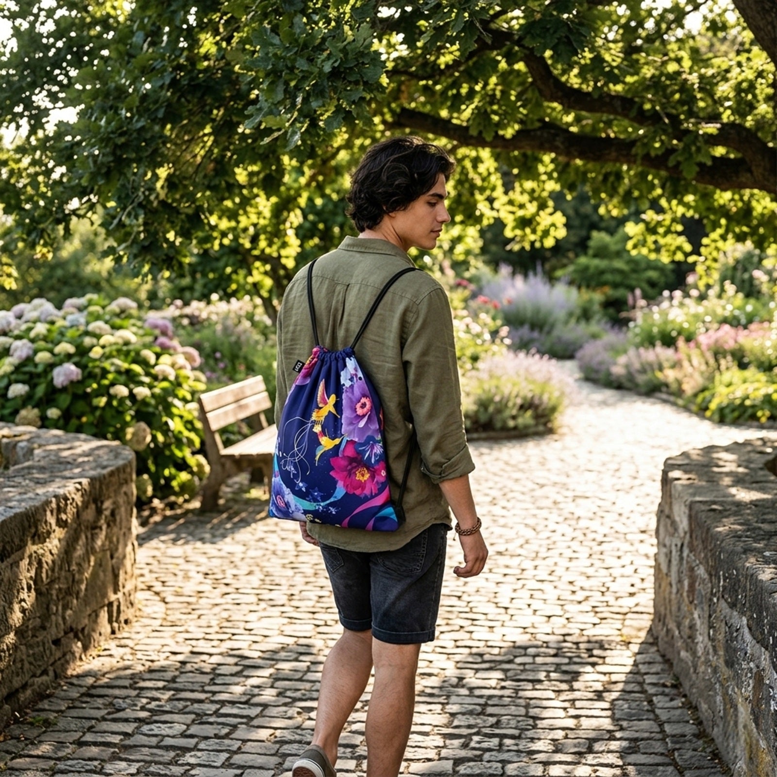 LOQI Shinpei Naito Hummingbirds Backpack