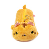 Wrapables Cute Cat Pouch Plush Pencil Case, Tabby