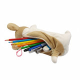 Wrapables Cute Puppy Pouch Plush Pencil Case