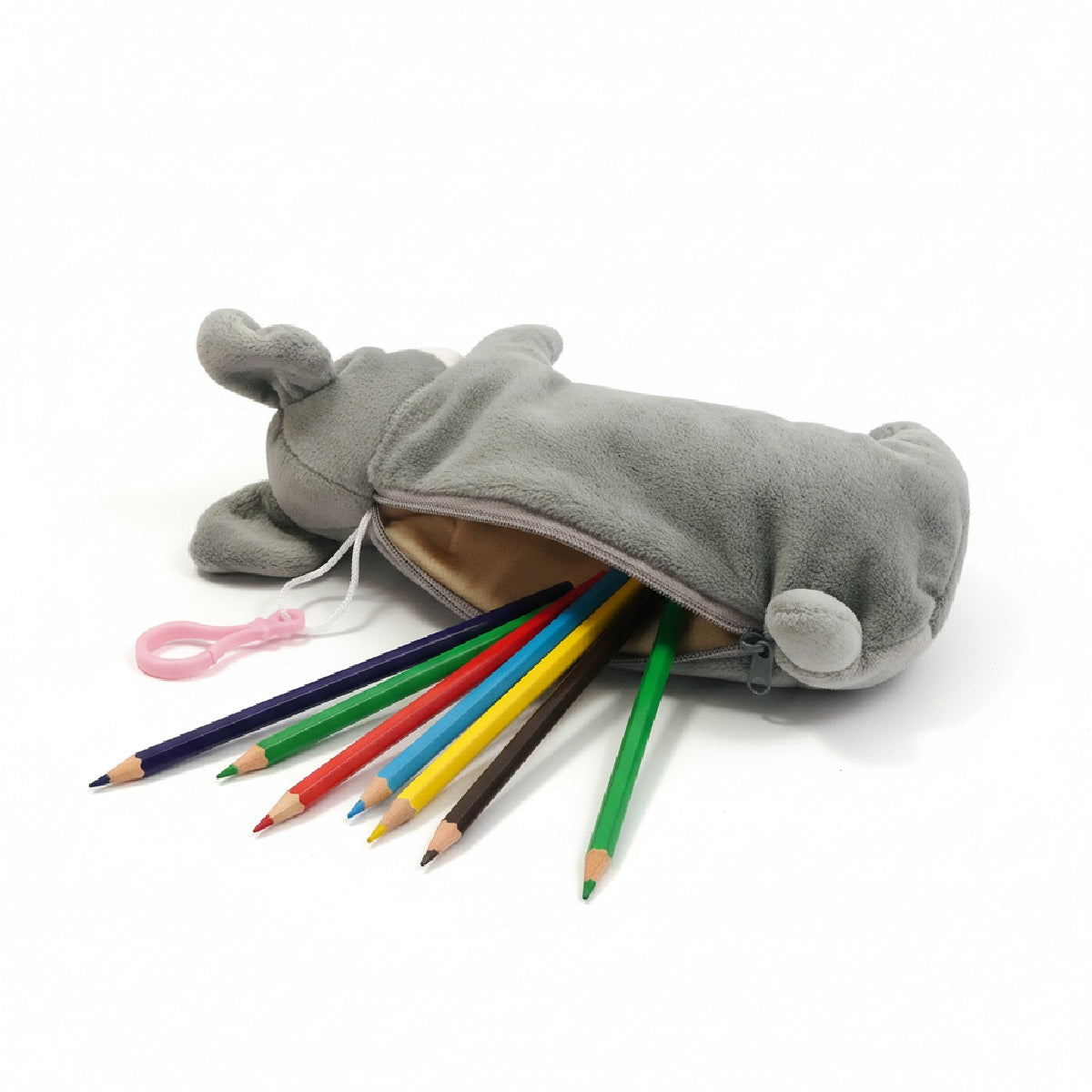 Wrapables Cute Puppy Pouch Plush Pencil Case