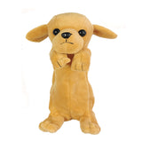 Wrapables Cute Puppy Pouch Plush Pencil Case, Gold Retriever