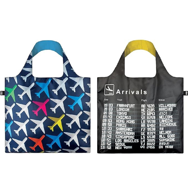 LOQI AIRPORT Reusable Shopping Bag (Set of 2)
