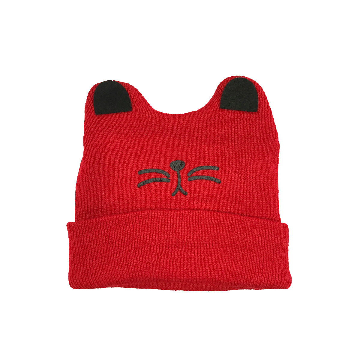 Wrapables Pretend Play Cat Beanie, Red