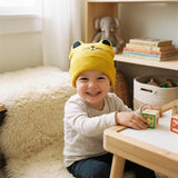 Wrapables Pretend Play Cat Beanie, Yellow