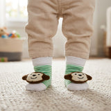 Wrapables Cute 3D Cartoon Anti-Skid Baby Booties Sock Slipper Shoes (Set of 6), Fun and Playful