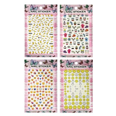 Wrapables 4 Sheets Nail Stickers Nail Art Set