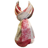 Wrapables Lightweight Infinity Scarf, Red Square