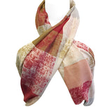 Wrapables Lightweight Infinity Scarf, Red Square