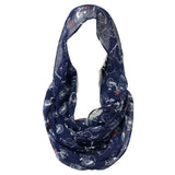 Wrapables Lightweight Vintage Bicycle Infinity Scarf, Blue