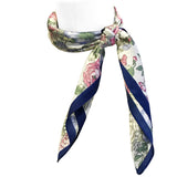 Wrapables Silk Blend Neckerchief 24 x 24 Inch Square Scarf