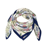 Wrapables Silk Blend Neckerchief 24 x 24 Inch Square Scarf