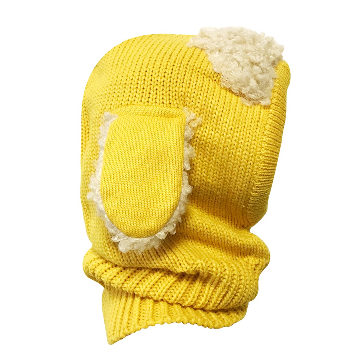 Wrapables Winter Warm Knitted Animal Ears Earflap Hood Beanie Hat for Baby and Toddlers