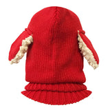 Wrapables Winter Warm Knitted Animal Ears Earflap Hood Beanie Hat for Baby and Toddlers