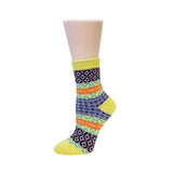 Wrapables Women's Thick Winter Warm Wool Socks (Set of 5), Boho