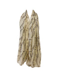 Wrapables Lightweight Musical Notes Long Scarf, Earl Gray