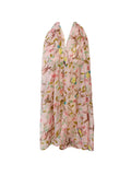 Wrapables Lightweight Bird Print Long Scarf, Pink